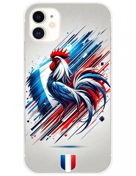 Coque en silicone imprimée protection iPhone 11